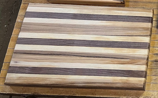 Cutting Board - Walnut Hickory Large